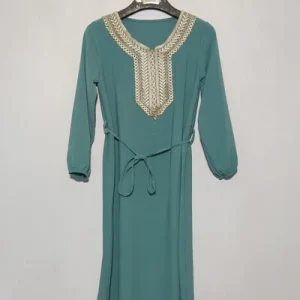 Mini Pomme ROBES : Abaya-col-or 21