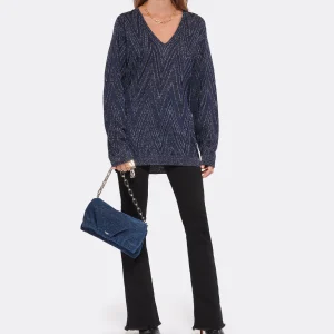 MISSONI Pull Bleu Paillettes 18