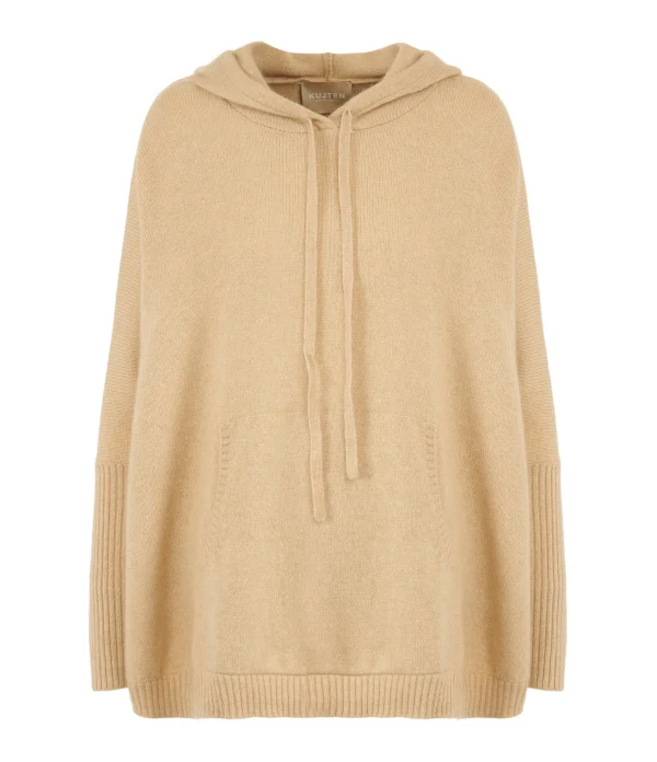 KUJTEN Sweatshirt Reena Oversize Cachemire Beige Organic 1