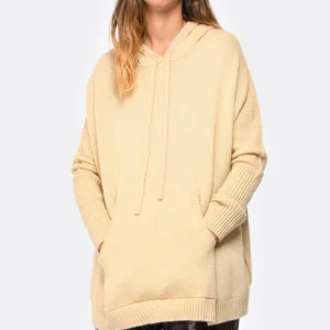 KUJTEN Sweatshirt Reena Oversize Cachemire Beige Organic 11