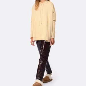 KUJTEN Sweatshirt Reena Oversize Cachemire Beige Organic 13