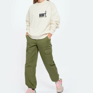 NEWTONE Sweatshirt Glover Brand Coton Naturel 14