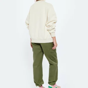 NEWTONE Sweatshirt Glover Brand Coton Naturel 16