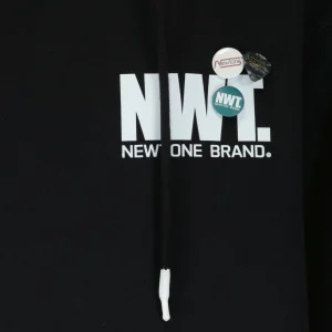 NEWTONE Sweatshirt Hoodie Deeper Brand Coton Noir 9