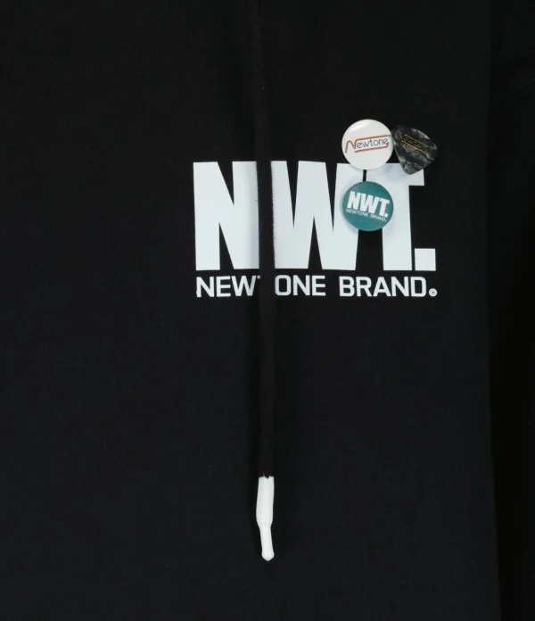 NEWTONE Sweatshirt Hoodie Deeper Brand Coton Noir 3