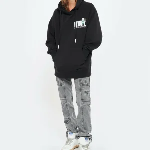 NEWTONE Sweatshirt Hoodie Deeper Brand Coton Noir 13