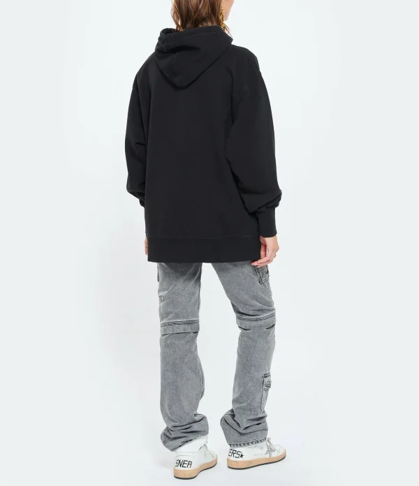 NEWTONE Sweatshirt Hoodie Deeper Brand Coton Noir 6