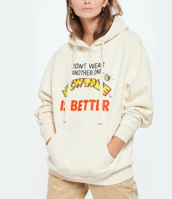 NEWTONE Sweatshirt Hoodie Jagger Better Coton Naturel 3