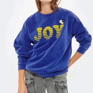 NEWTONE Sweatshirt Roller Joy Coton Bleu Royal 8