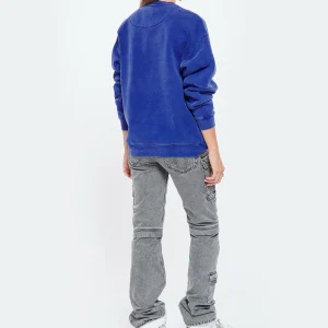 NEWTONE Sweatshirt Roller Joy Coton Bleu Royal 12