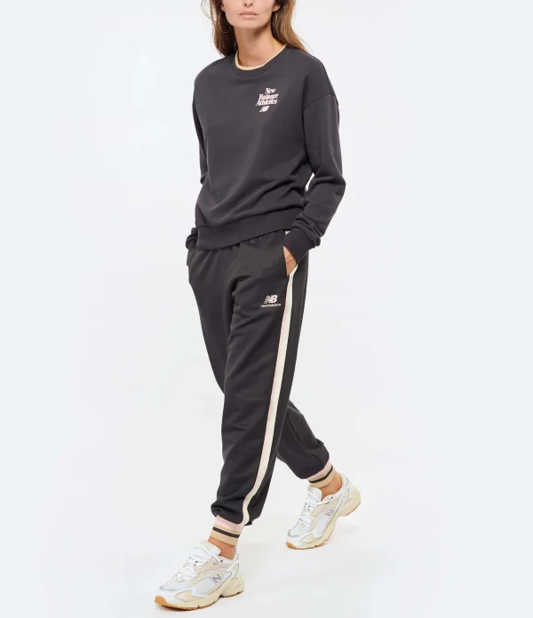 NEW BALANCE Sweatshirt NB Athletics 70s Run Coton Phantom 7