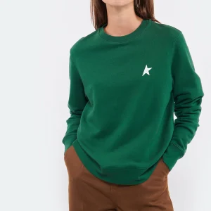 GOLDEN GOOSE Sweatshirt Athena Star Vert 11