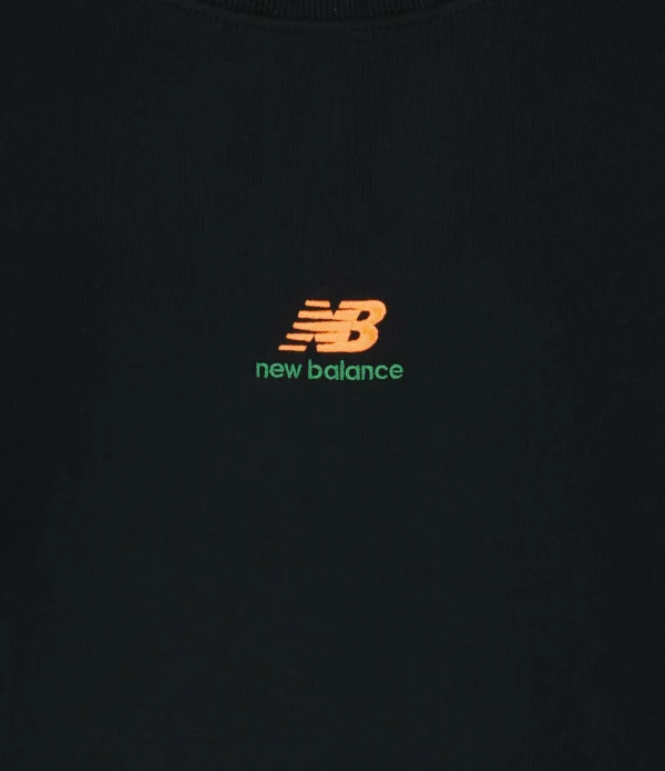 NEW BALANCE Sweatshirt NB Athletics Kim Van Vuuren Crew Coton Noir 3