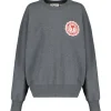 AMI PARIS Sweatshirt Unisexe Coton Recyclé Gris Chiné 20