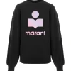 ISABEL MARANT ÉTOILE Sweatshirt Mindy Coton Noir Délavé 19