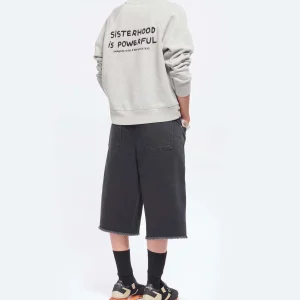 Sweatshirt Upper Coton Gris Chiné, Collaboration Zadig & Voltaire X Band Of Sisters 25