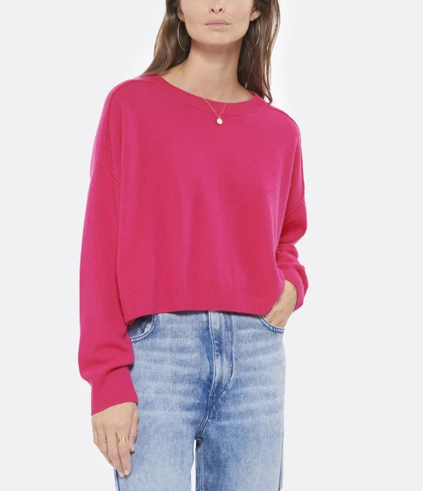 VANESSA BRUNO Pull Valerie Laine Fuchsia 4