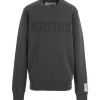 GOLDEN GOOSE Sweatshirt Golden Homme Coton Gris Anthracite 11