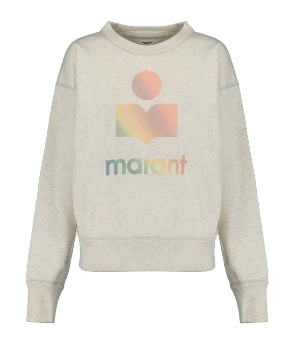 ISABEL MARANT ÉTOILE Sweatshirt Mobyli Coton Écru 1