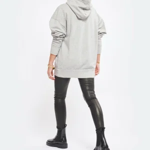 ISABEL MARANT ÉTOILE Sweatshirt Mansel Coton Organique Gris 15