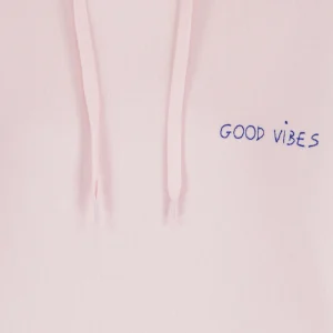 MAISON LABICHE Sweatshirt Réaumur Good VibesCoton Biologique Rose 9