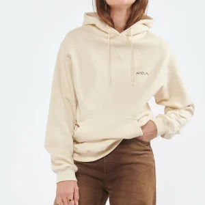 MAISON LABICHE Sweatshirt Réaumur Amour Coton Biologique Beige 8