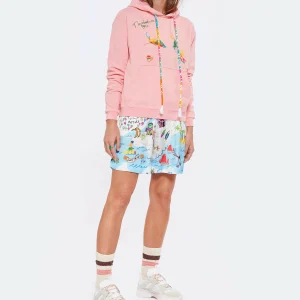 MIRA MIKATI Sweatshirt Coton Rose 13