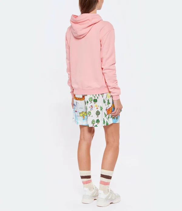 MIRA MIKATI Sweatshirt Coton Rose 6