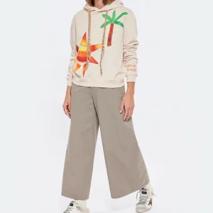 MIRA MIKATI Sweatshirt Coton Crème 13