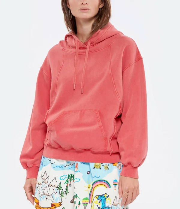 SEE BY CHLOE Sweatshirt Coton Rose 4