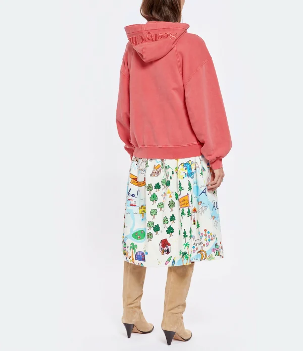 SEE BY CHLOE Sweatshirt Coton Rose 5