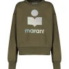 ISABEL MARANT ÉTOILE Sweatshirt Mobyli Coton Kaki 19