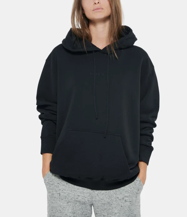 MM6 MAISON MARGIELA Sweatshirt Coton Noir Margiela 6 4