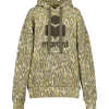 ISABEL MARANT ÉTOILE Sweatshirt Mansel Coton Imprimé Kaki 22