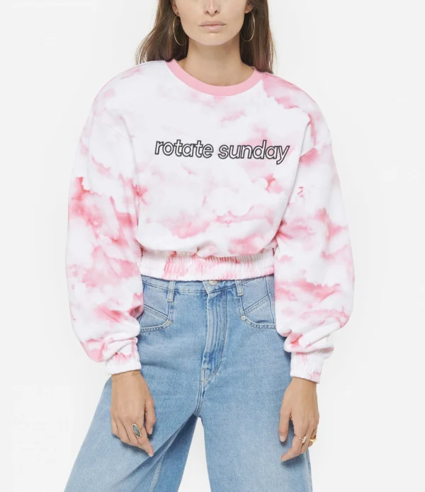 ROTATE Sweatshirt Cece Coton Nuage 4