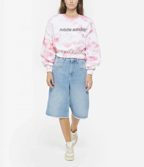 ROTATE Sweatshirt Cece Coton Nuage 5