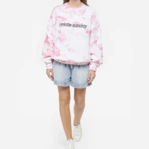 ROTATE Sweatshirt Iris Coton Nuage 13