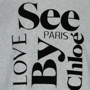 SEE BY CHLOE Sweatshirt Coton Gris 9