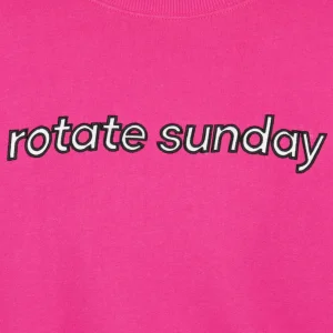 ROTATE Sweatshirt Cece Coton Fushia 9