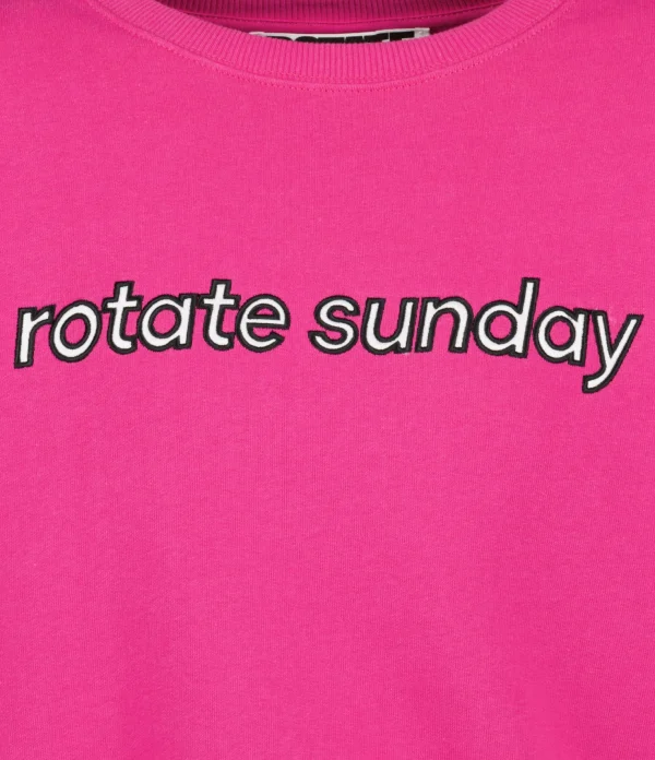 ROTATE Sweatshirt Cece Coton Fushia 3