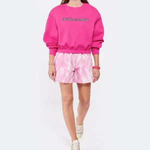 ROTATE Sweatshirt Cece Coton Fushia 13