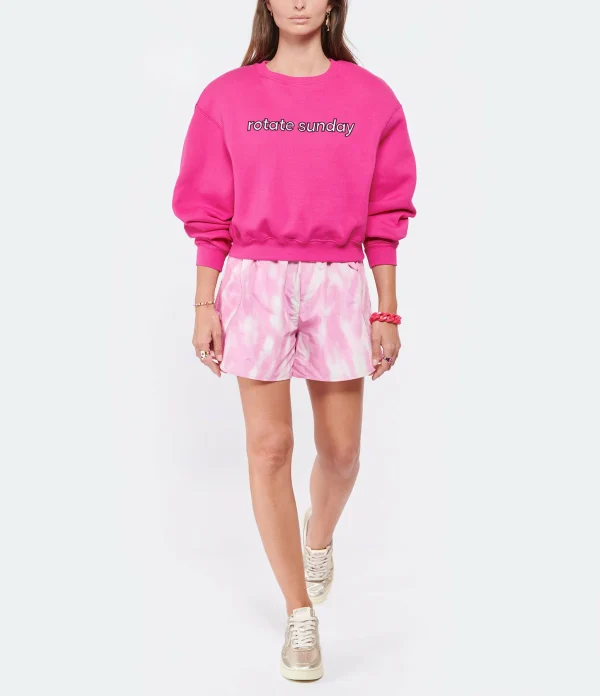 ROTATE Sweatshirt Cece Coton Fushia 5