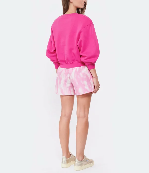 ROTATE Sweatshirt Cece Coton Fushia 6