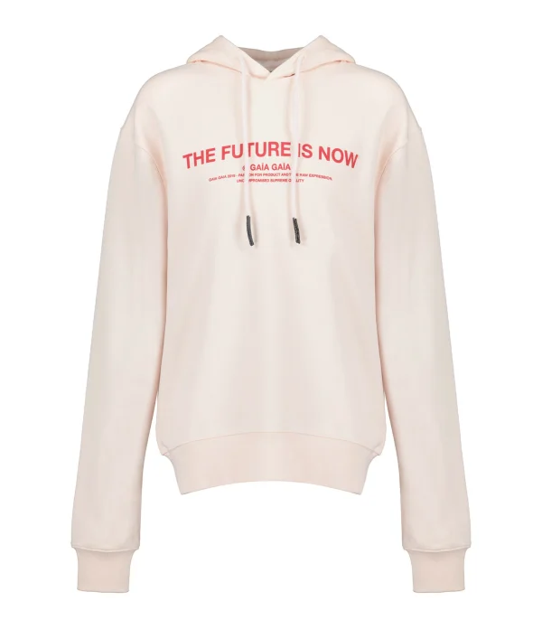 GAÏA GAÏA Sweatshirt Hoodie Loose Fit Cybele Coton Rosewater 1