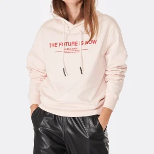 GAÏA GAÏA Sweatshirt Hoodie Loose Fit Cybele Coton Rosewater 11