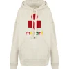 ISABEL MARANT ÉTOILE Sweatshirt Mansel Coton Écru, Capsule Color Playground 19