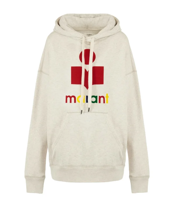 ISABEL MARANT ÉTOILE Sweatshirt Mansel Coton Écru, Capsule Color Playground 1