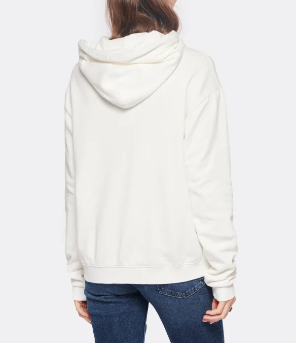 MIRA MIKATI Sweatshirt Hoodie Sydney Coton Blanc 5