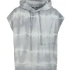 JEANNE VOULAND Sweatshirt Hoodie Gunt Coton Tie And Dye Gris 14