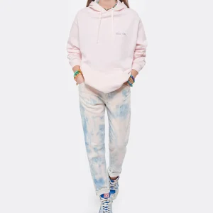 MAISON LABICHE Sweatshirt Unisexe Good Vibe Coton Biologique Rose 16